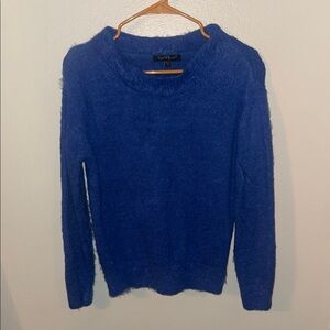 Velvet Heart Royal Blue Fuzzy Sweater